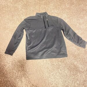 Callaway Men’s Medium Dark Gray Quarter Zip Pullover | Ribbed Performance Golf